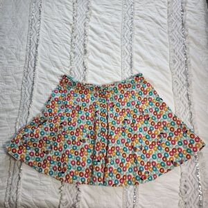 Froot Loops handmade skater skirt